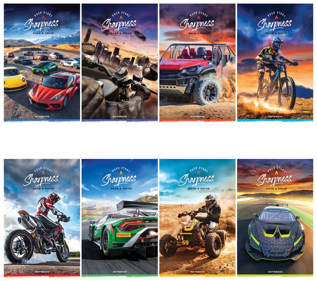 Блокнот А6 24л. на скрепке ArtSpace 