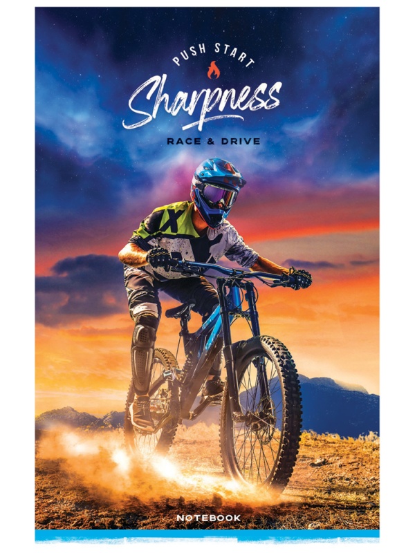 Блокнот А6 24л. на скрепке ArtSpace 