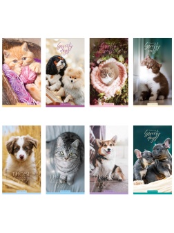 Блокнот А6 24л. на скрепке ArtSpace 