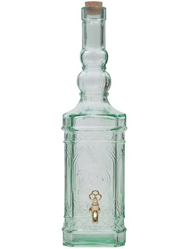 Банка-емкость с краном и пробкой «Бутылка» (объем 3,4 л.)