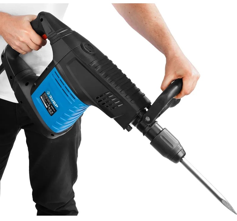 Отбойный молоток ЗУБР ЗММ-25-1500 ЭВК, SDS-Max, 25 Дж, 1500 Вт