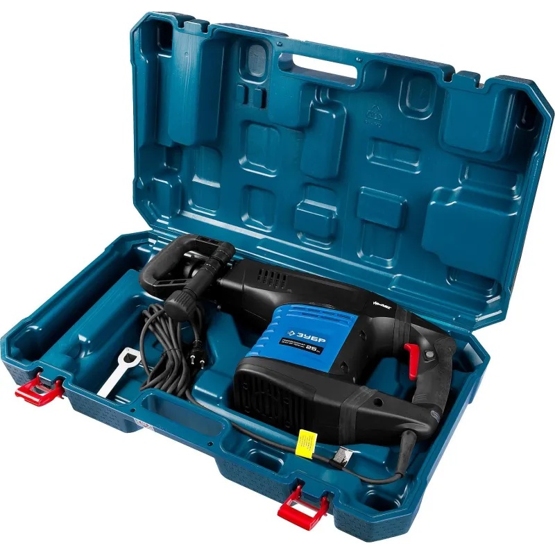 Отбойный молоток ЗУБР ЗММ-25-1500 ЭВК, SDS-Max, 25 Дж, 1500 Вт