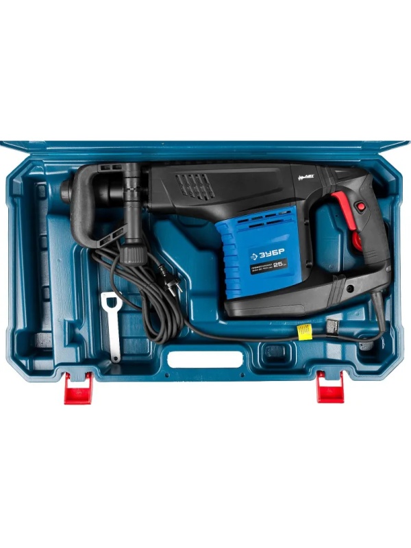 Отбойный молоток ЗУБР ЗММ-25-1500 ЭВК, SDS-Max, 25 Дж, 1500 Вт