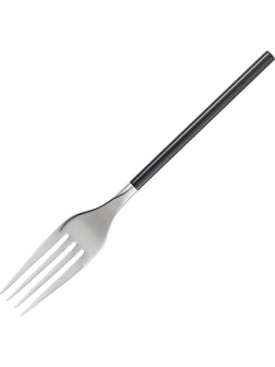 Столовая вилка «Дистрикт Сильвер Блэк Глосс» - 20 см.