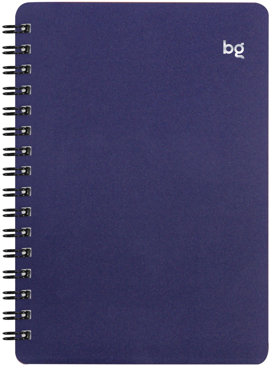 Записная книжка А6 60л. на гребне BG 