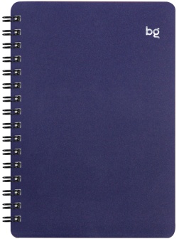 Записная книжка А6 60л. на гребне BG 