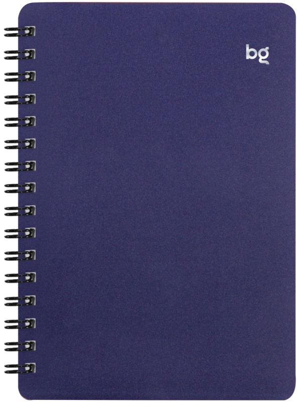 Записная книжка А6 60л. на гребне BG 