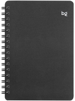 Записная книжка А6 60л. на гребне BG 