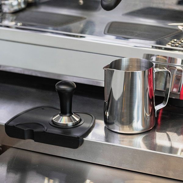 Черный силиконовый коврик для темпера (17,5х12 см)