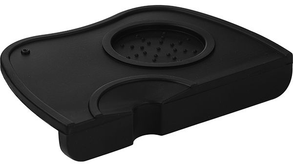 Черный силиконовый коврик для темпера (17,5х12 см)