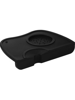 Черный силиконовый коврик для темпера (17,5х12 см)