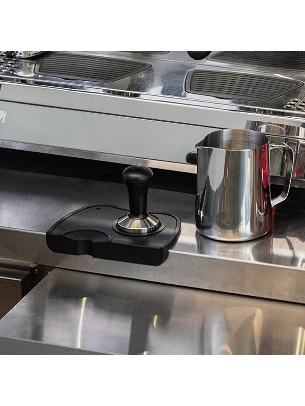 Черный силиконовый коврик для темпера (17,5х12 см)