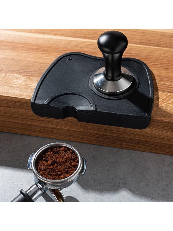 Черный силиконовый коврик для темпера (17,5х12 см)