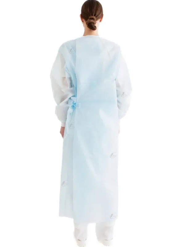 Халат С.хир. манжет лам - пл.42/40 - 140см гол р.56-58 (Мод.№4) (35упак)