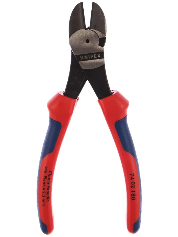 Бокорезы особо мощные, 180 мм, фосфатированные, 2-комп ручки