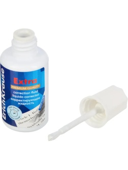 Корректирующая жидкость с кисточкой ErichKrause Extra, 20г _5
