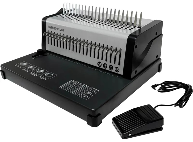 Брошюровщик Office Kit B2130E А4/А5, 35л./500л., пл.пружина