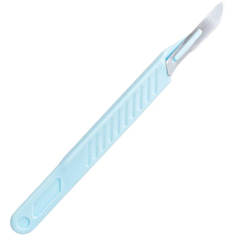 Скальпель хирург., однораз., р-10 КПИ, 10шт/уп