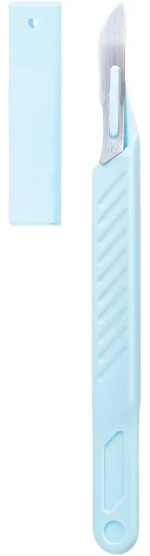 Скальпель хирург., однораз., р-10 КПИ, 10шт/уп