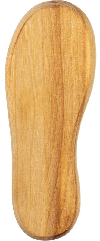 Щетка для чистки обуви натуральная щетина (кабан) 125x46x37, 51000