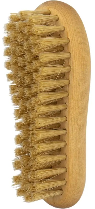 Щетка для чистки обуви натуральная щетина (кабан) 125x46x37, 51000