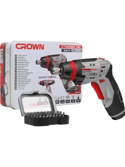 Отвертка аккумуляторная CROWN CT22024 MC