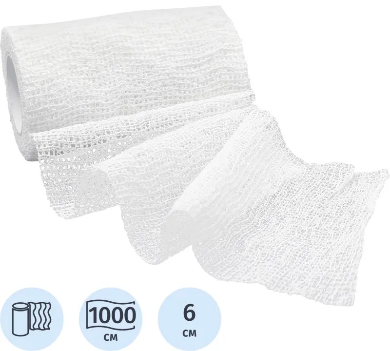 Бинт самофикс эласт 10м х6см Teneris , 64 шт/уп