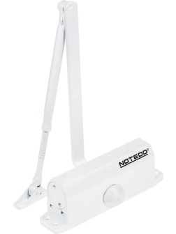 Доводчик дверной NOTEDO DC-120-I WHITE до 140кг белый (10)