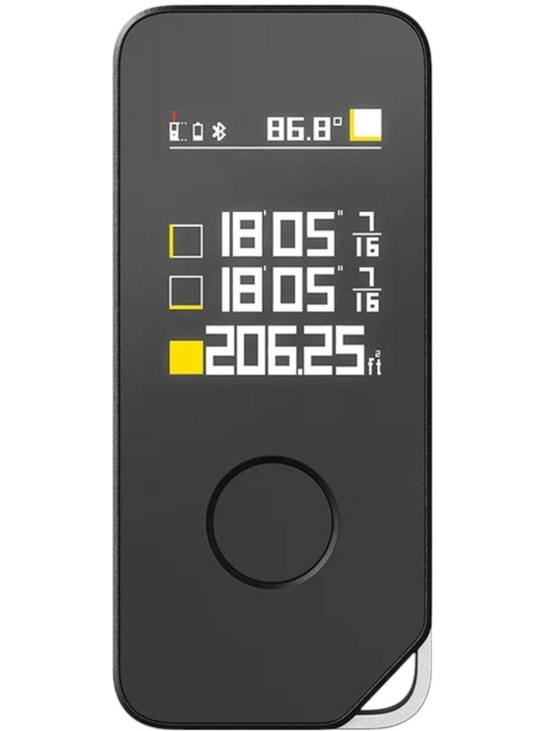 Дальномер умный лазерный HOTO Smart Laser Measure Pro (чёрный, H-D50)