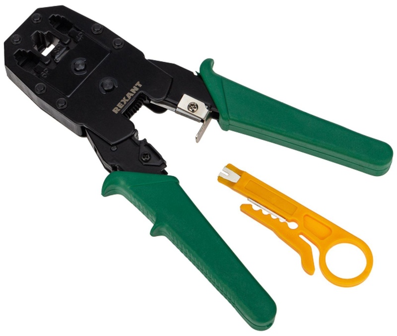 Кримпер HT-315 для обжима 8P8C, 6P6C, 4P4C, заделка витой пары REXANT