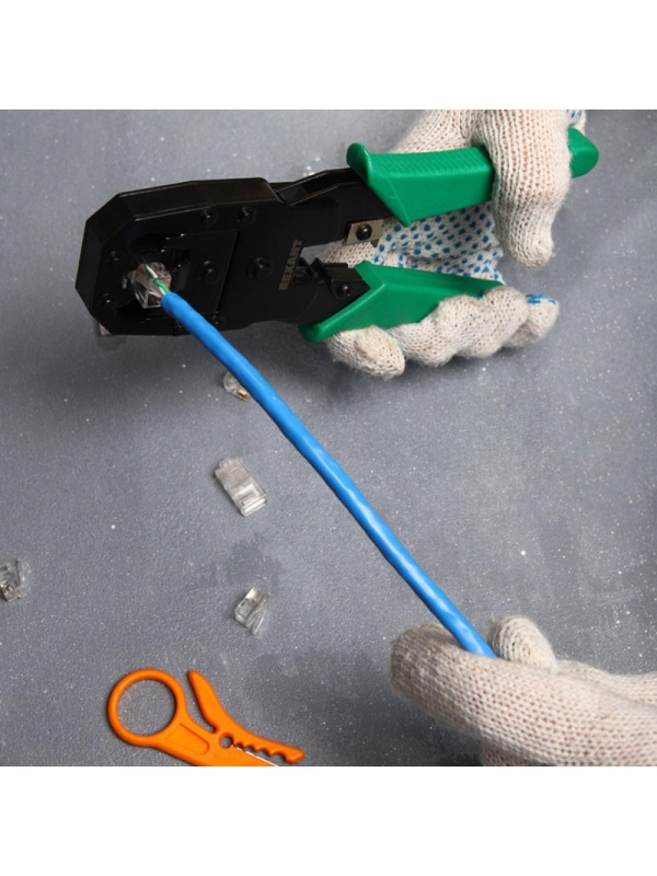 Кримпер HT-315 для обжима 8P8C, 6P6C, 4P4C, заделка витой пары REXANT