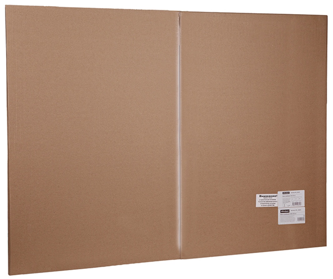 УЦЕНКА-Доска пробковая OfficeSpace, 100*150см, алюминиевая рамка