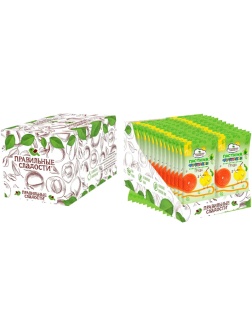 Пастила ПС пастилки Фрутилки груша, 15гx30шт/уп