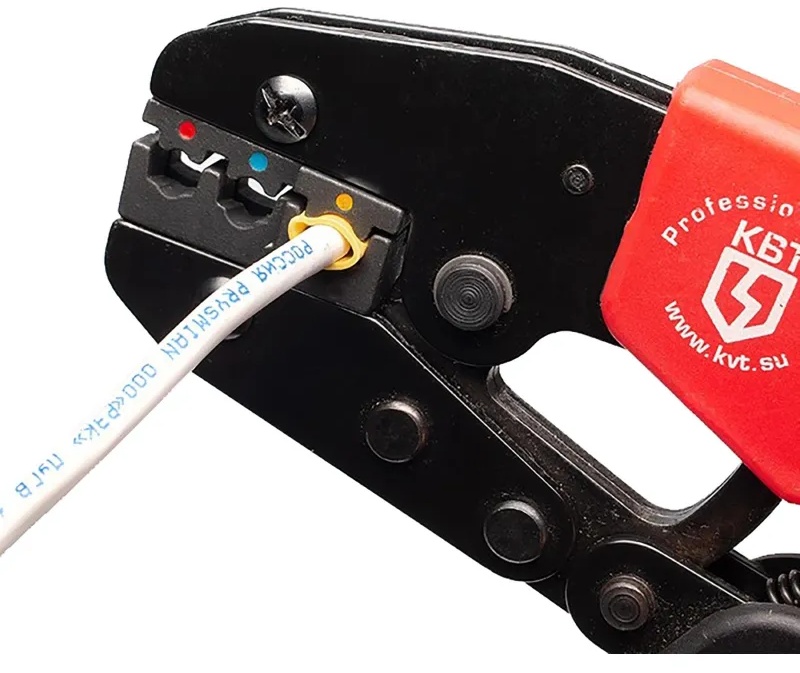 Пресс-клещи набор с номерными матрицами СТК+8 в сумке (КВТ), 83347