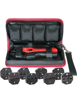 Пресс-клещи набор с номерными матрицами СТК+8 в сумке (КВТ), 83347