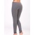 Легинсы из плотной меланжевой ткани