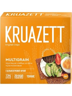 Хлебцы Круазетт мультизлаковые тонкие к/п 200г
