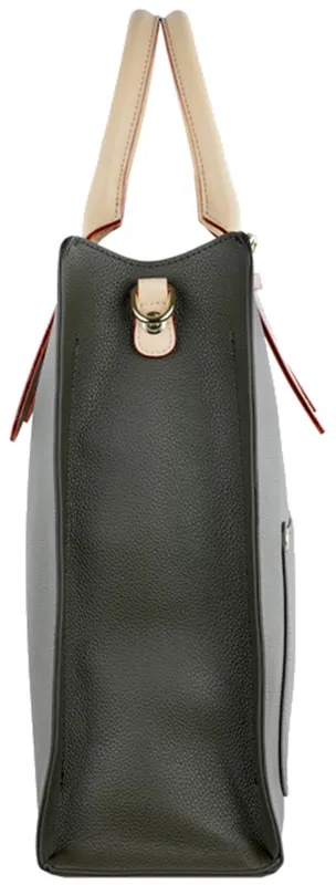 Сумка для покупок шоппер BUGATTI Ella,оливковая,полиурет,37х12х31,49664084