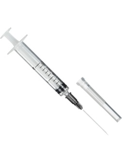 Шприц 3-комп. однораз. 2мл игла 22G (0,7x32) Clinical Program 100шт/уп