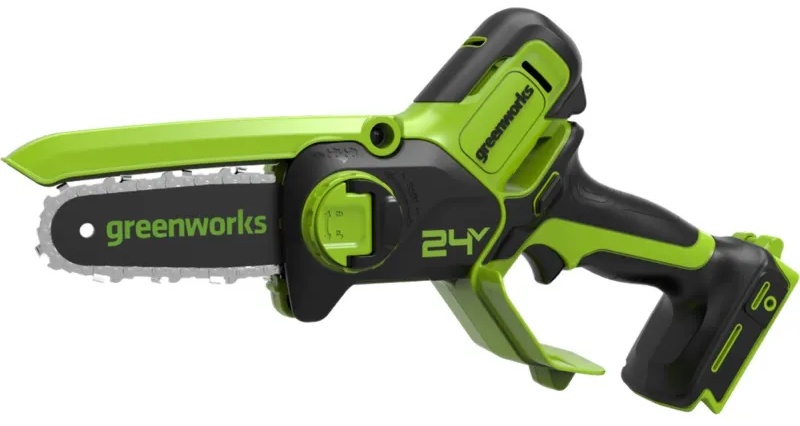 Пила цепная аккумуляторная мини Greenworks 24V, б/щ, без АКБ и ЗУ 2008707