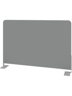 Экран Metal System Style ткан. боковой Б.ТЭКР-60 600х390х28 серый/мет.серый