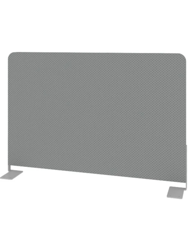 Экран Metal System Style ткан. боковой Б.ТЭКР-60 600х390х28 серый/мет.серый