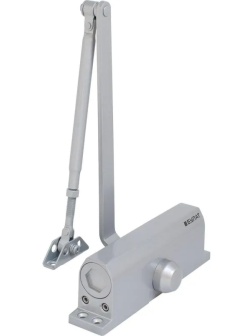 Доводчик дверной БУЛАТ ULTIMATE ДД-150 A-S (80-160 кг) серебр,морозост(10)