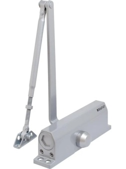 Доводчик дверной БУЛАТ ULTIMATE ДД-180 A-S (110-180 кг) серебр,морозост(10)