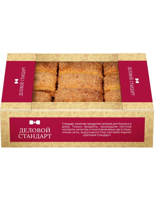 Печенье сдобное Деловой Стандарт с яблоком и корицей, 500г