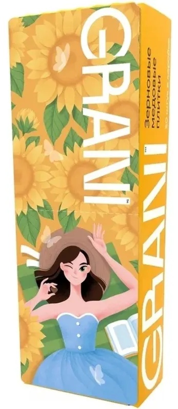 Зерновые плитки медовые GRANI ассорти 7гx30шт/уп 880690/880744