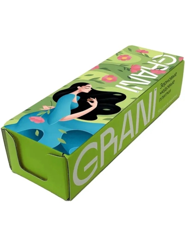 Зерновые плитки медовые GRANI ассорти 7гx30шт/уп 880690/880744