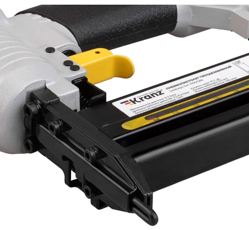 Пистолет пневматический гвоздезабивной (нейлер) 2в1 N50/S40 (KR-16-1610)