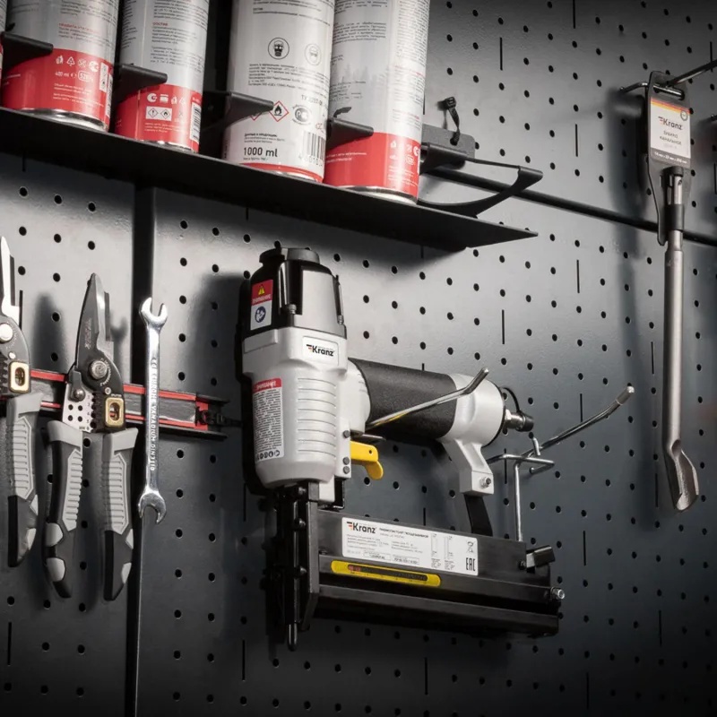 Пистолет пневматический гвоздезабивной (нейлер) 2в1 N50/S40 (KR-16-1610)