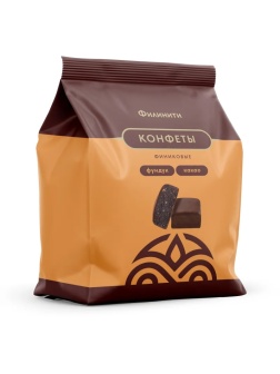 Конфеты Филинити глазирован из сухофрукт и орех с фунд и какао, б/сах 165г